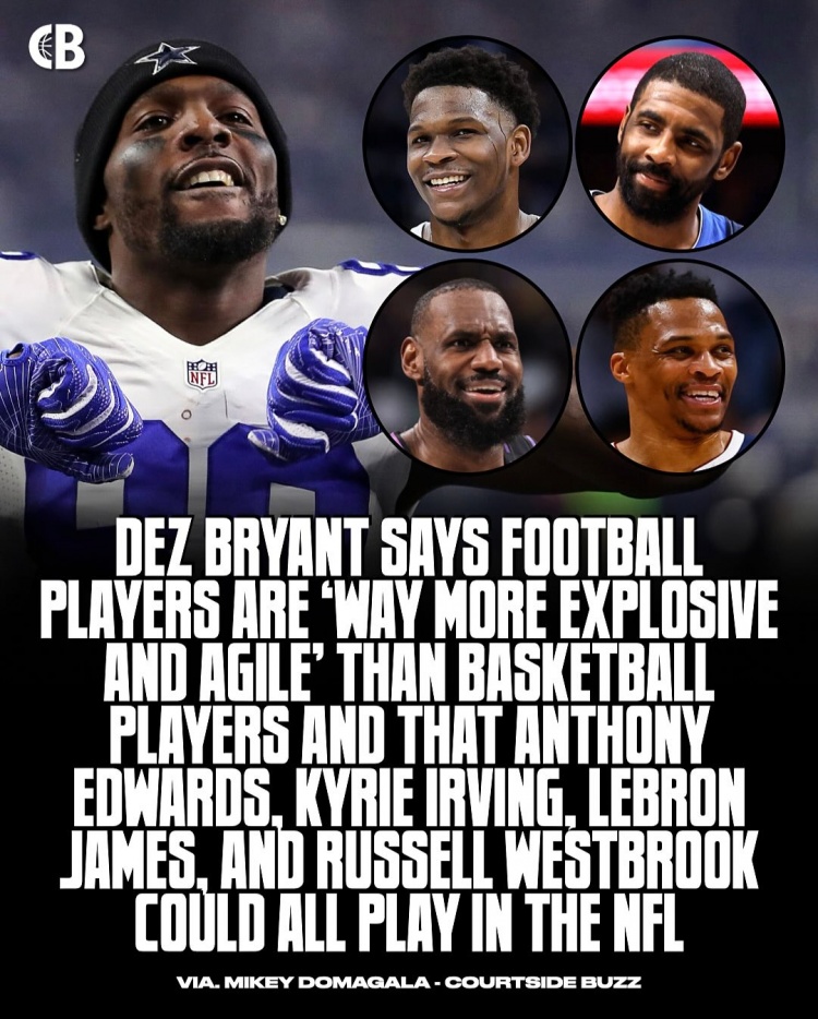 前NFL球员:能打NFL的NBA球员没几个 詹姆斯非人类的身体素质可以